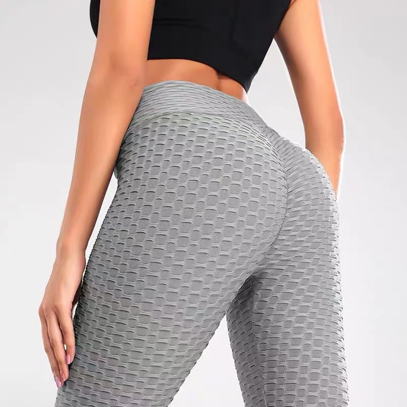 Grey Honey Comb Legging - Camila