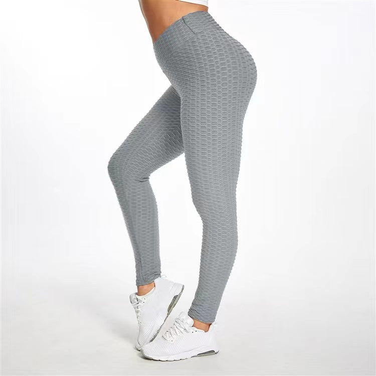 Grey Honey Comb Legging - Camila