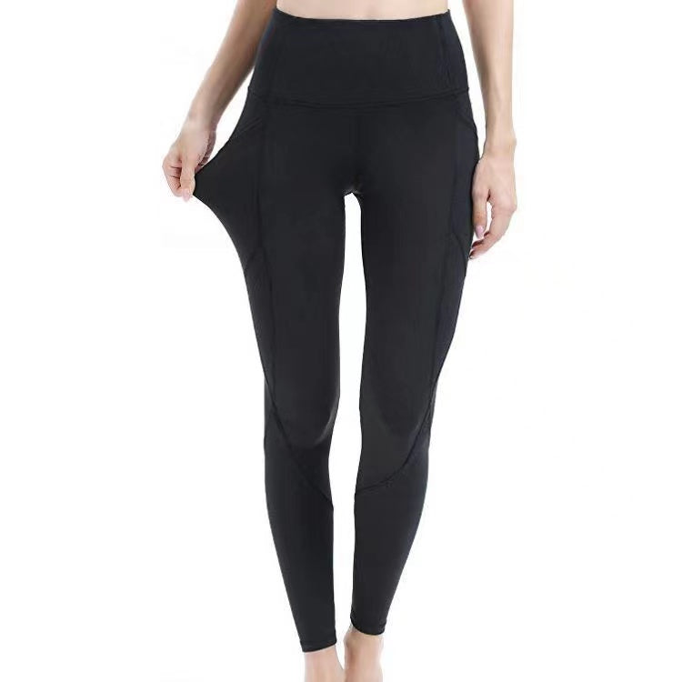 Black Mobile Pocket Legging - Ella