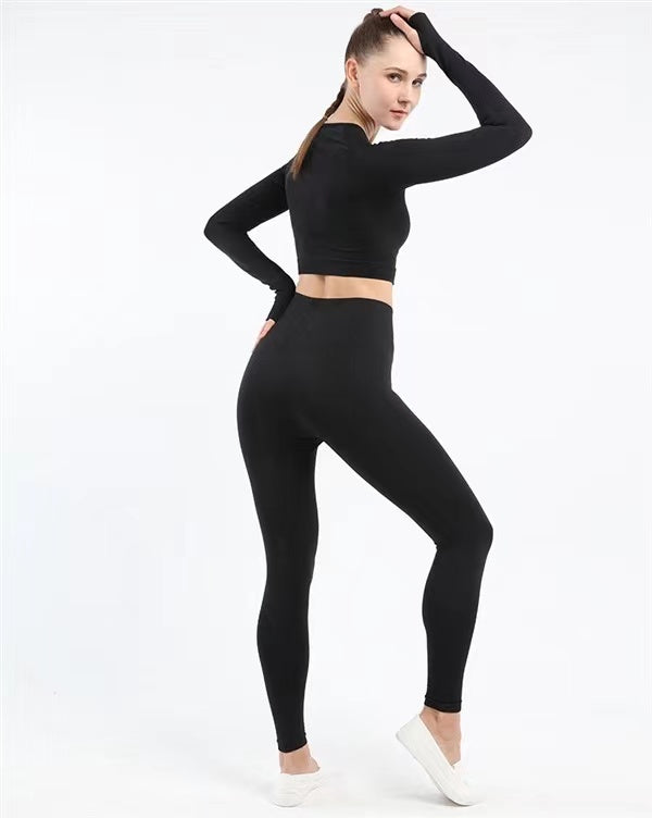 Black Dot Print Ankle Fit Legging - Isabella