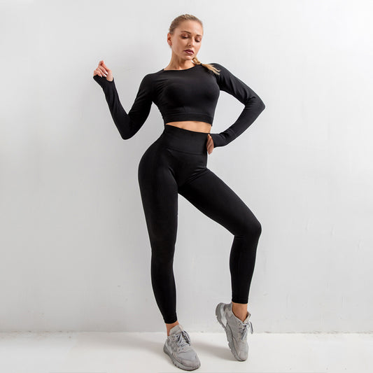 Zobha Cozy Heather Eclipse Ankle Leggings - Gray - FitHobo.com